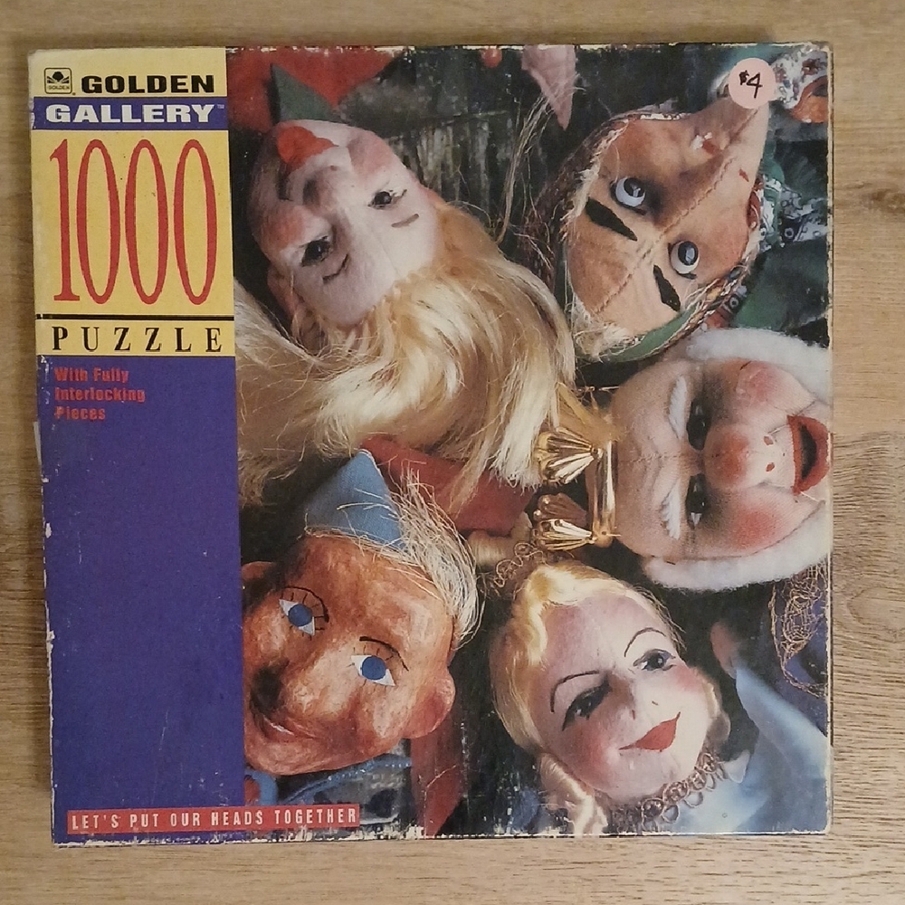 1000-Piece Puzzle - Ler's Put Our Heads Together